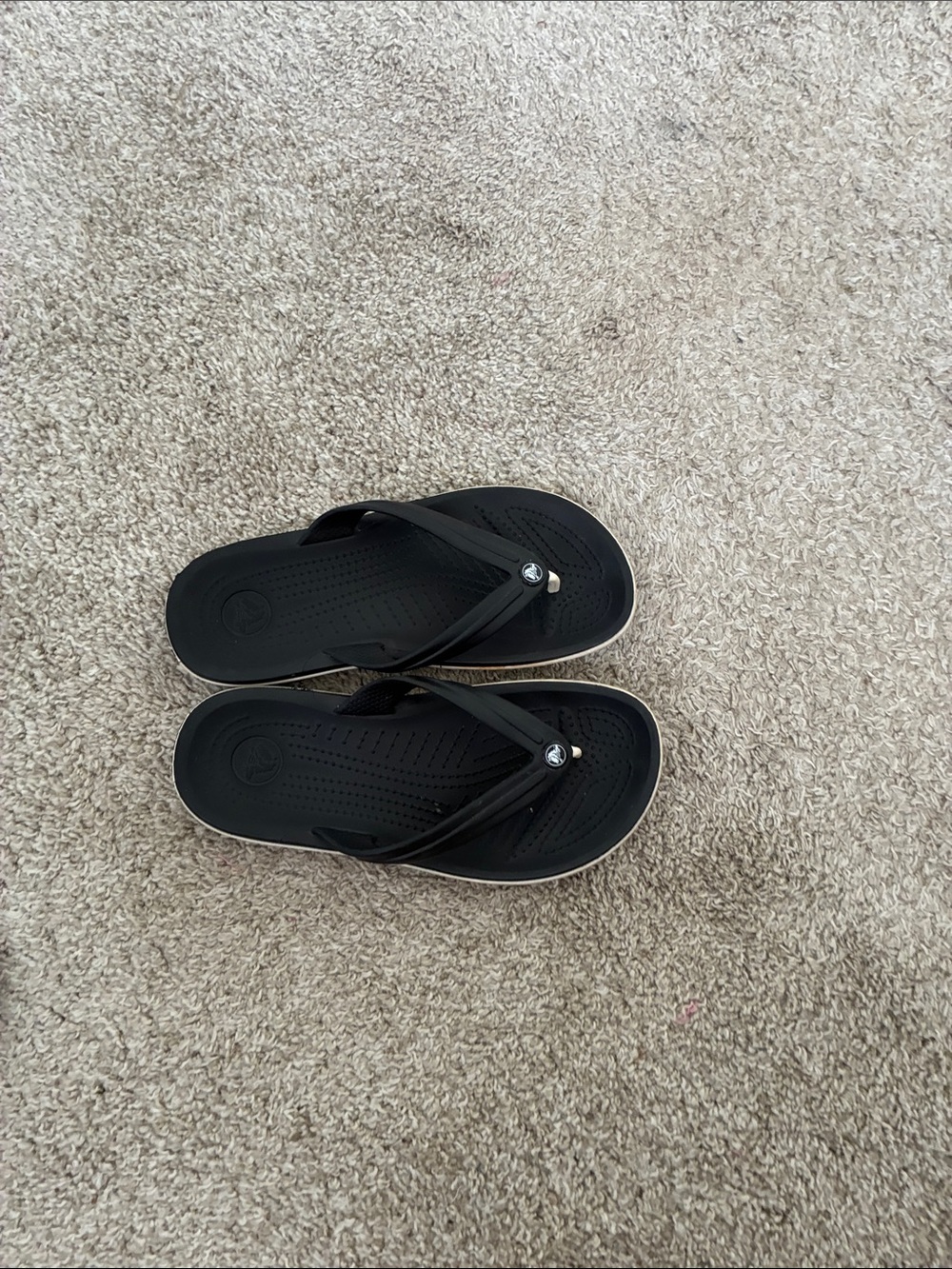 CROCS Women’s Black Flip Flop Sandals